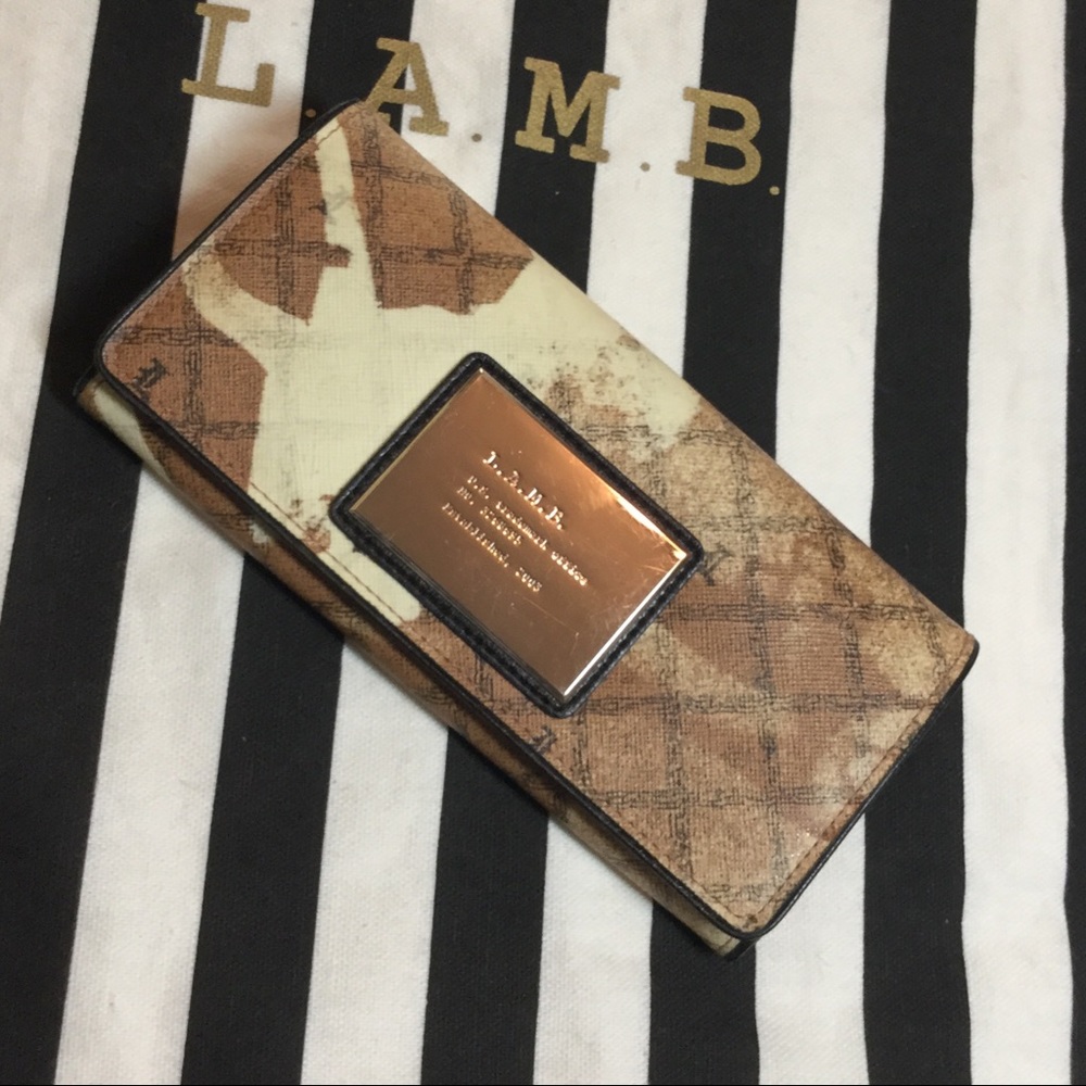 L.A.M.B. Icon Stencil Wallet